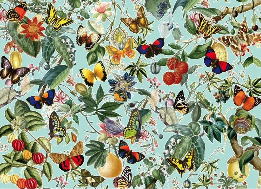 Charming Fruit & Flutterbies Jigsaw Puzzle: A Colorful Challenge for All Ages!
