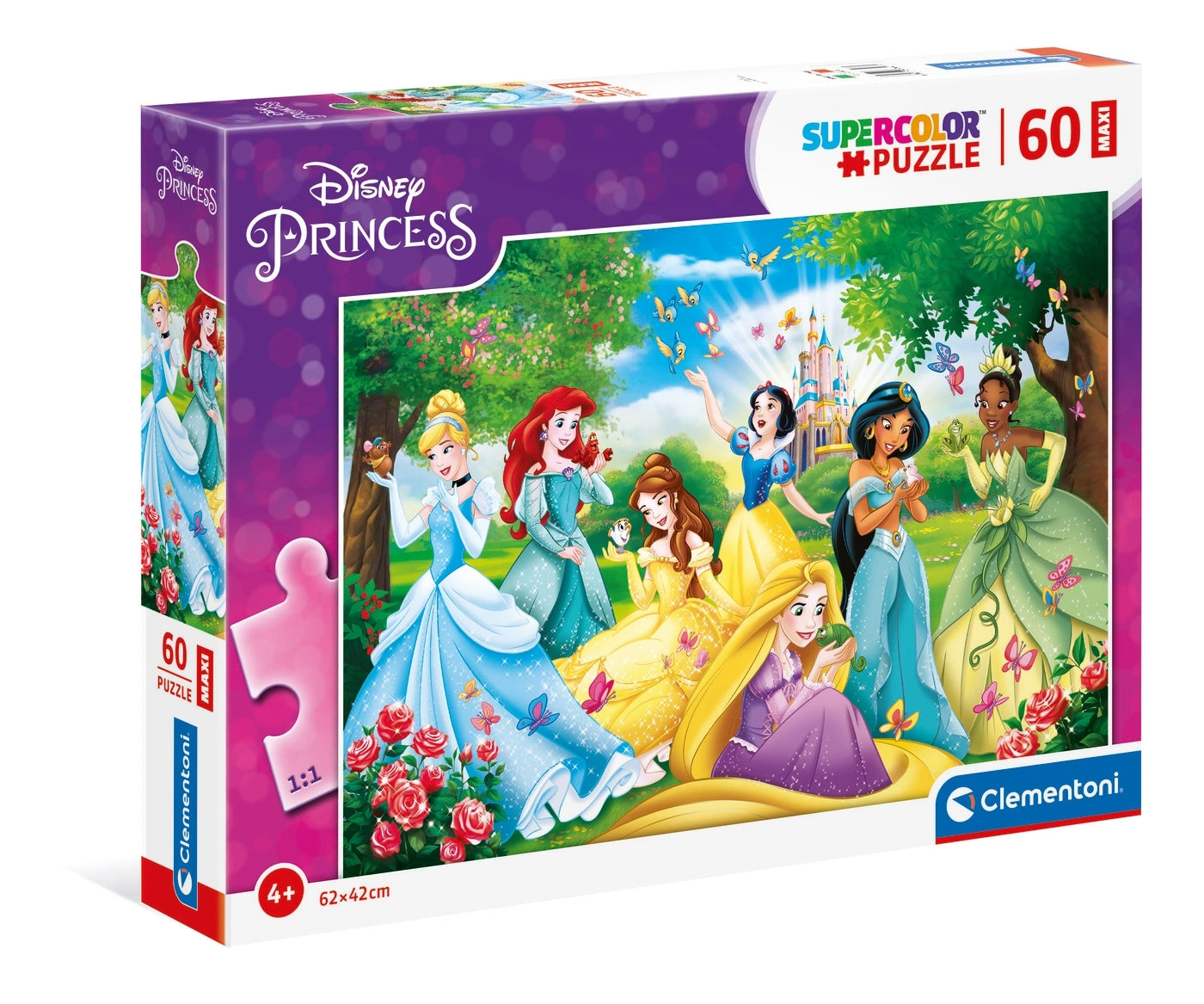 Disney Princess Puzzle Mania: 60 Piece Fun for Budding Royal Collectors!